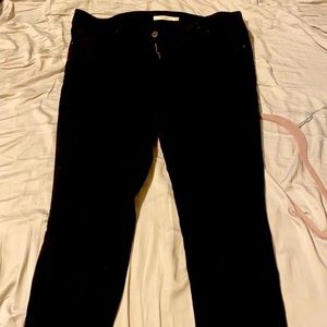 Black Levi jeans, 711 skinny size 31